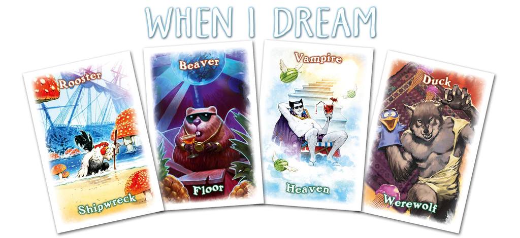When I Dream [Board Game, 4-10 Players] Board Game Repos Productions   