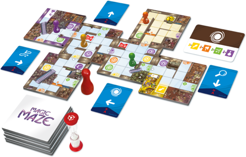Magic Maze [Board Game, 1-8 Players] Board Game Dude Games   