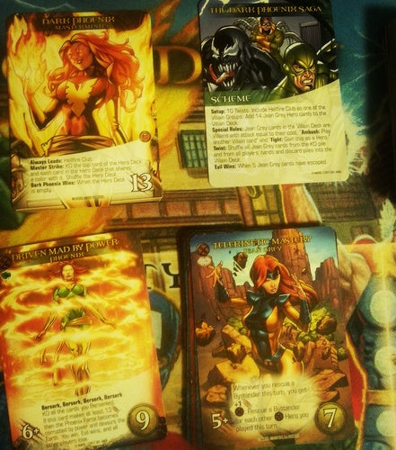 Legendary: A Marvel Deck Building Game - X-Men Expansion Card Game Upper Deck   