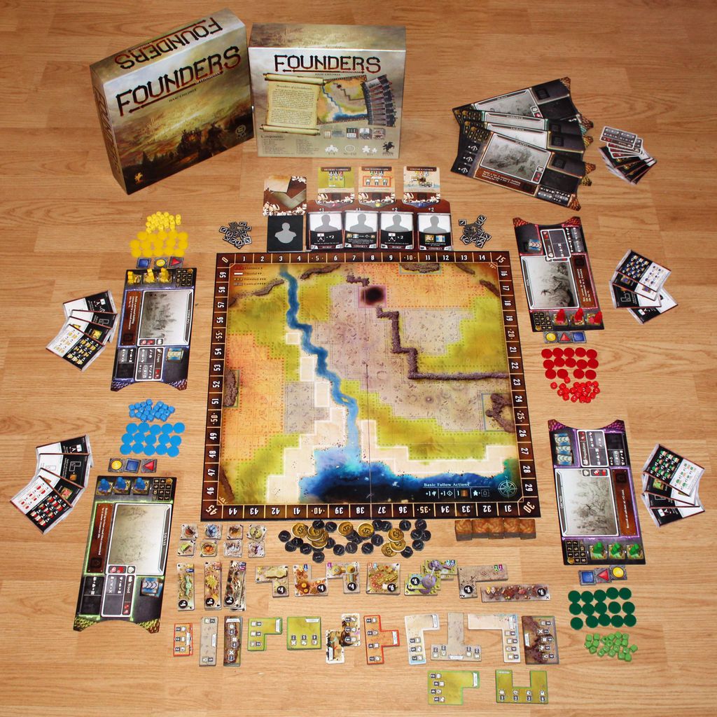 Founders of Gloomhaven [Board Game, 1-4 Players] Board Game Cephalofair Games   