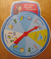 Curious George Discovery Beach Game - Vintage Edition [Board Game, 2-4 Players] Board Game Wonder Forge   