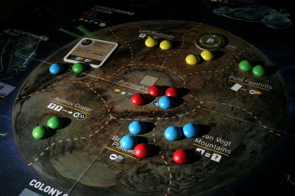 Alien Frontiers - 5th Edition [Board Game, 2-4 Players] Board Game Clever Mojo Games   