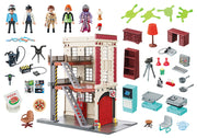 Playmobil Ghostbusters Firehouse - 228 Piece Playset [Playmobil #9219] Toys & Games Playmobil