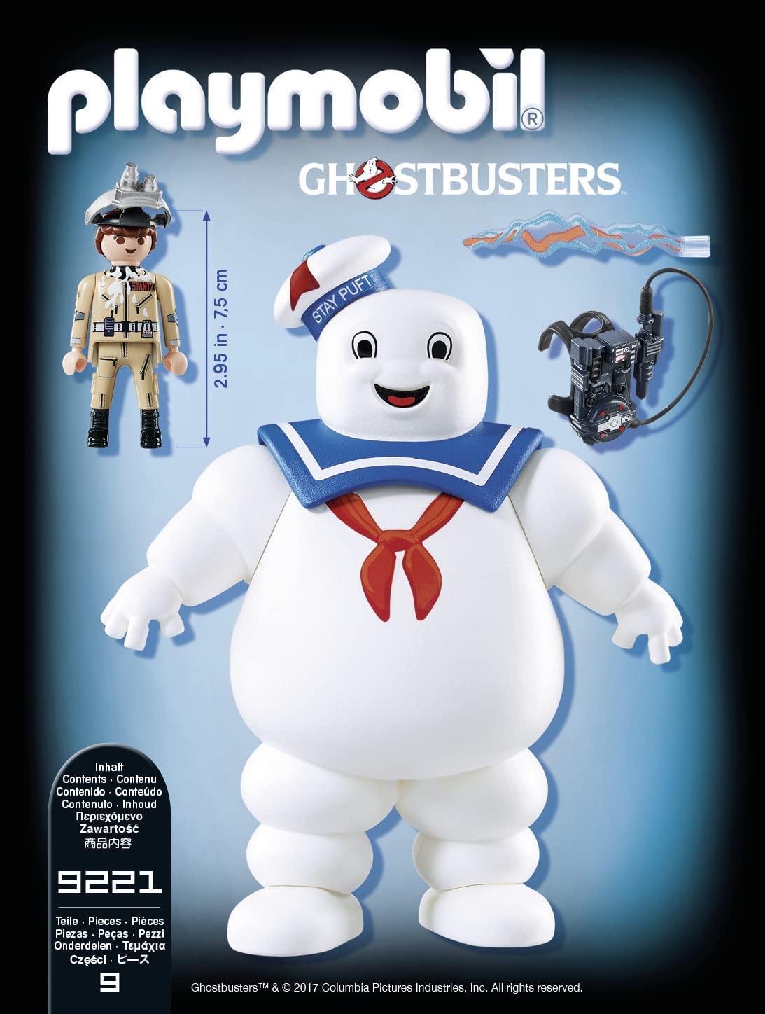 Playmobil Ghostbusters: Stay Puft Marshmallow Man - 9 Piece Playset Toys & Games Playmobil