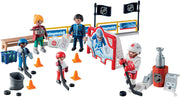 Playmobil NHL: NHL Advent Calendar - Road to The Cup - 71 Piece Playset Toys & Games Playmobil