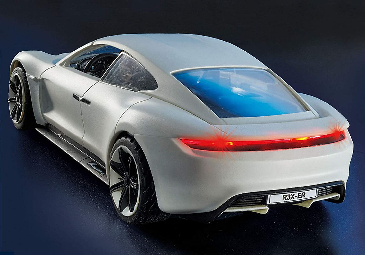 Playmobil The Movie: Rex Dasher's Porsche Mission E - 24 Piece Playset Toys & Games Playmobil