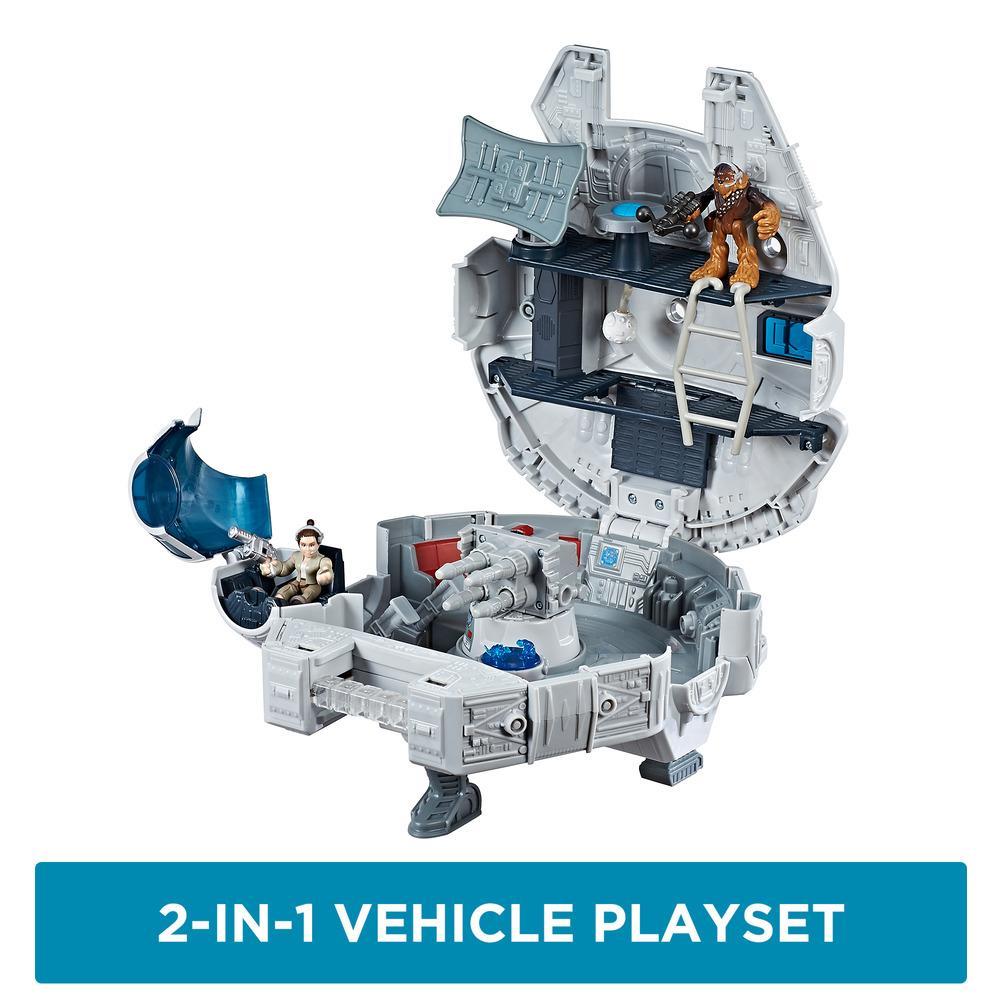 Playskool Heroes - Star Wars Galactic Heroes: Millennium Falcon Playset Toys & Games Hasbro