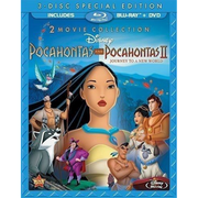 Disney's Pocahontas and Pocahontas II: Journey to a New World [Blu-Ray 2-Movie Collection] DVDs & Blu-Rays Disney   