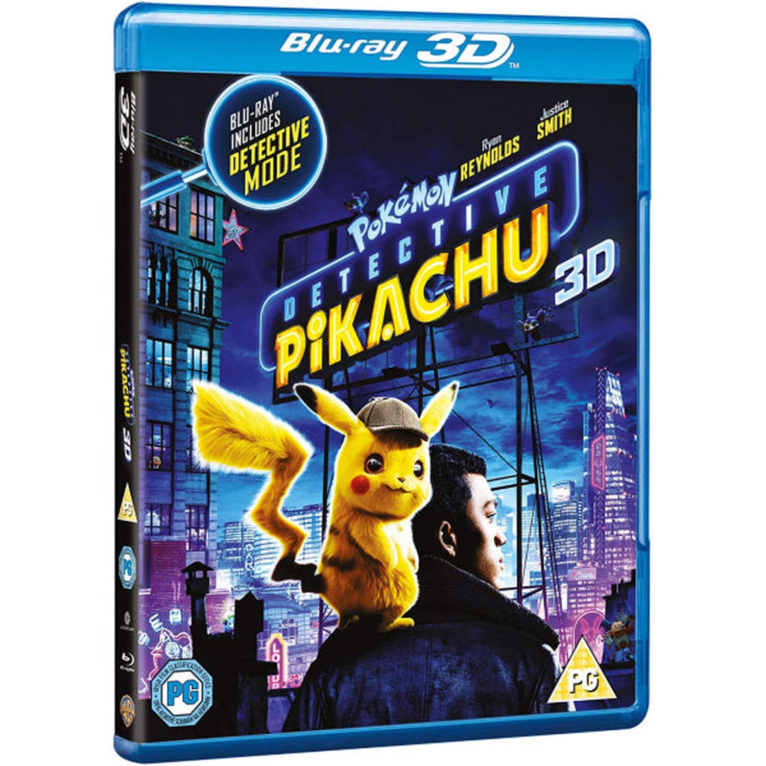 Pokémon: Detective Pikachu 3D [3D + 2D Blu-ray] DVDs & Blu-Rays Warner Bros.   