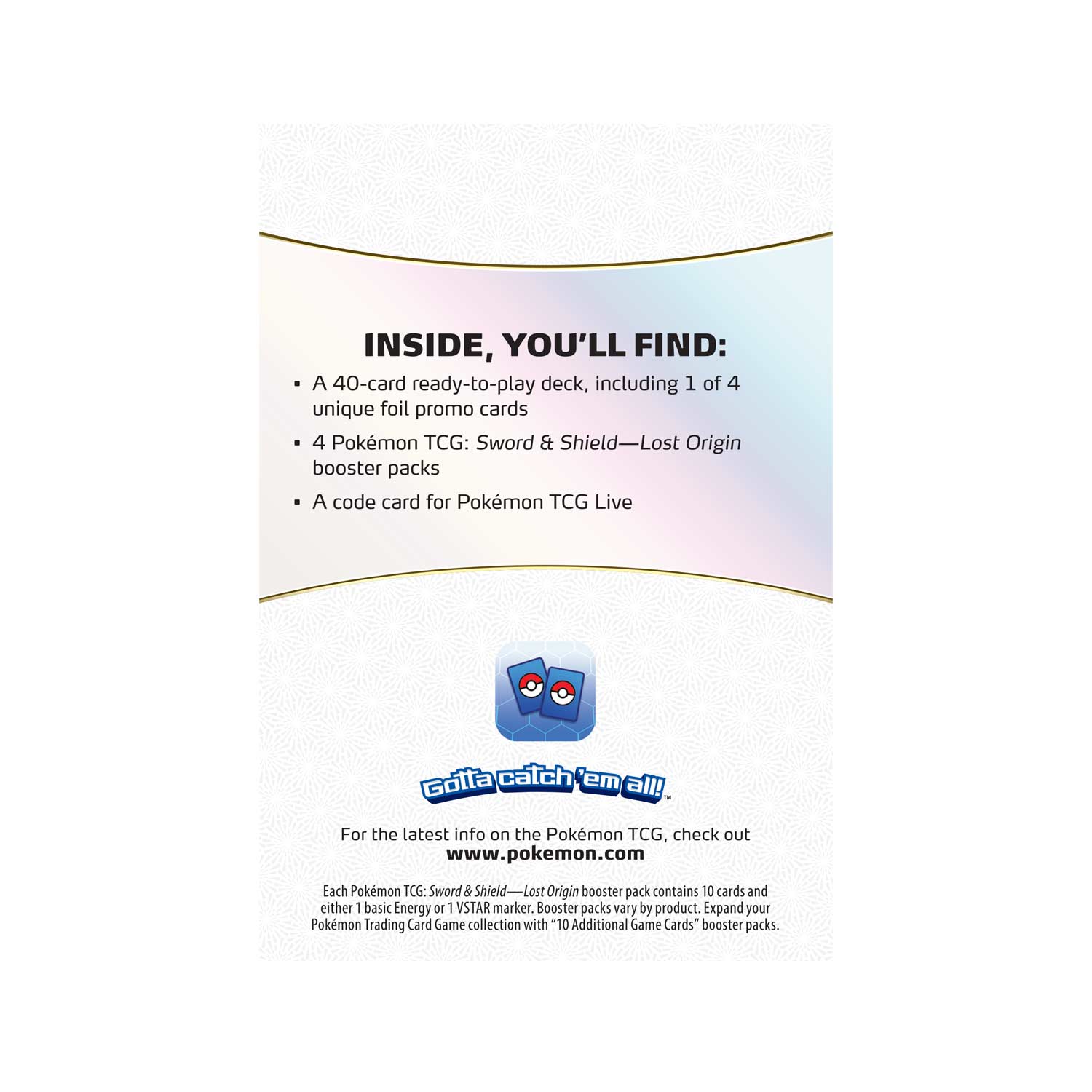 Pokemon TCG: Sword & Shield - Lost Origin Build & Battle Display Box - 10 Count Card Game Pokemon   