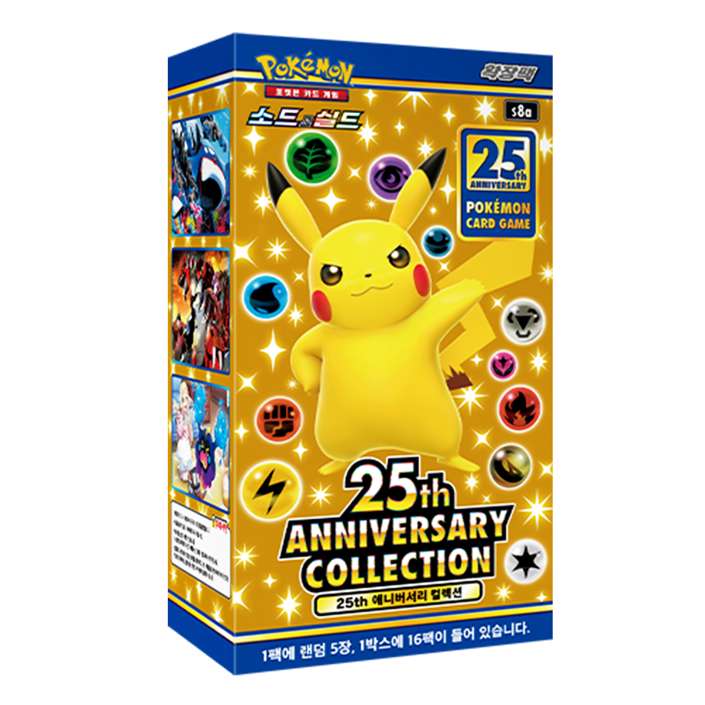 Pokemon TCG: 25th Anniversary Collection Booster Box [JPN] - 16 Packs Card Game Pokemon