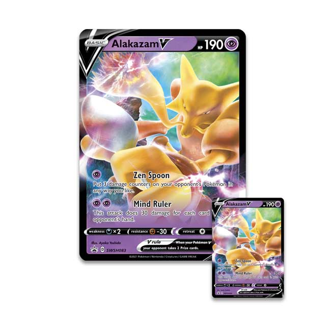 Pokemon TCG: Alakazam V Box Card Game Pokemon   
