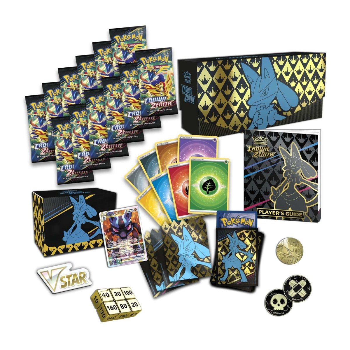 Pokemon TCG: Crown Zenith Pokemon Center Elite Trainer Box Plus Card Game Pokemon   
