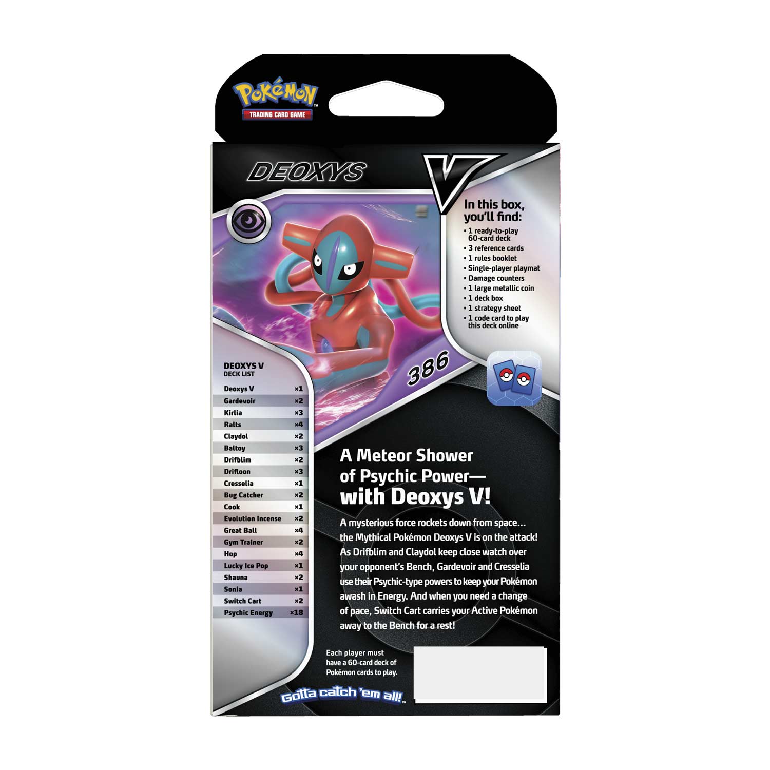 Pokemon TCG: Deoxys V Battle Deck Card Game Pokemon   