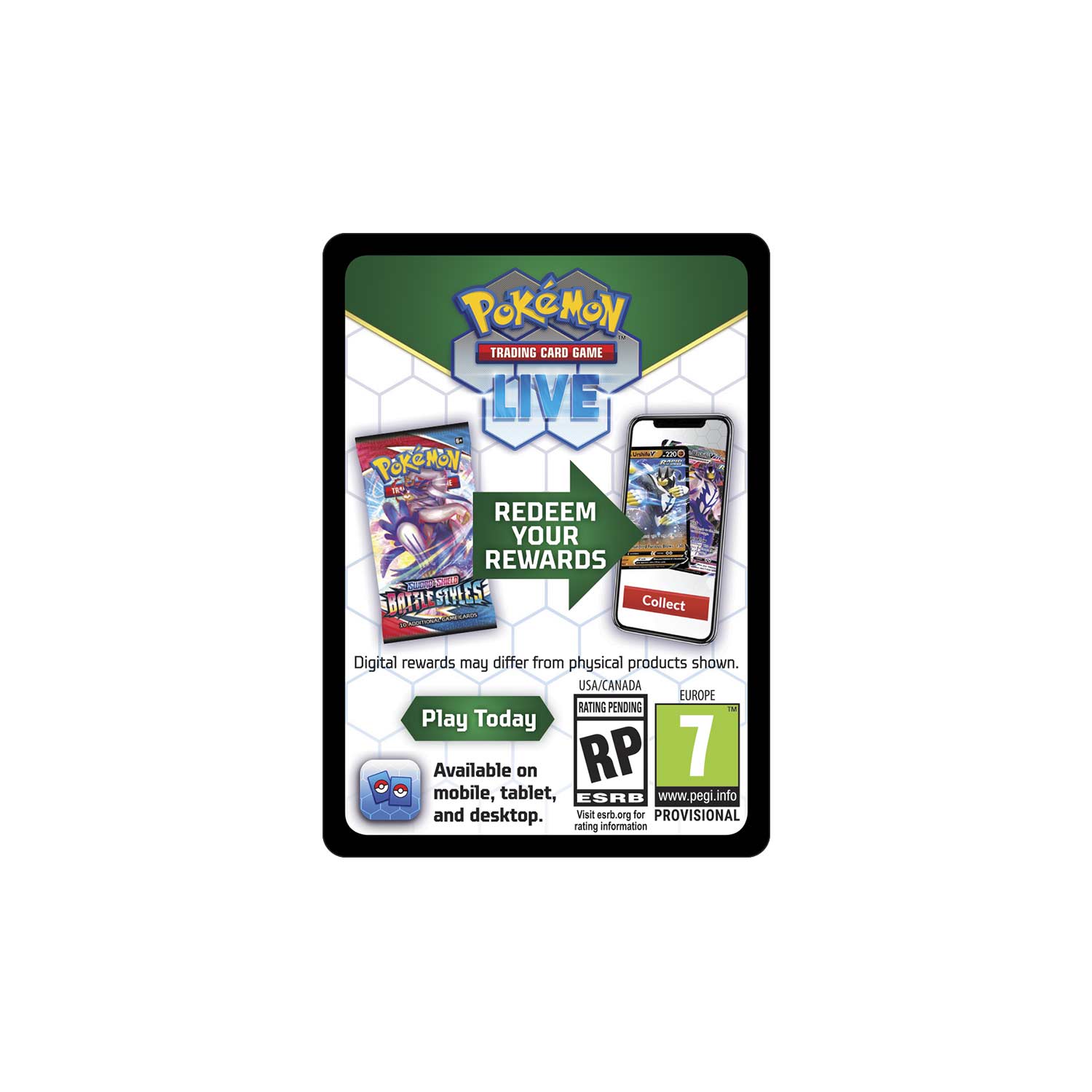 Pokemon TCG: Divergent Powers Tin - Hisuian Decidueye V Card Game Pokemon   