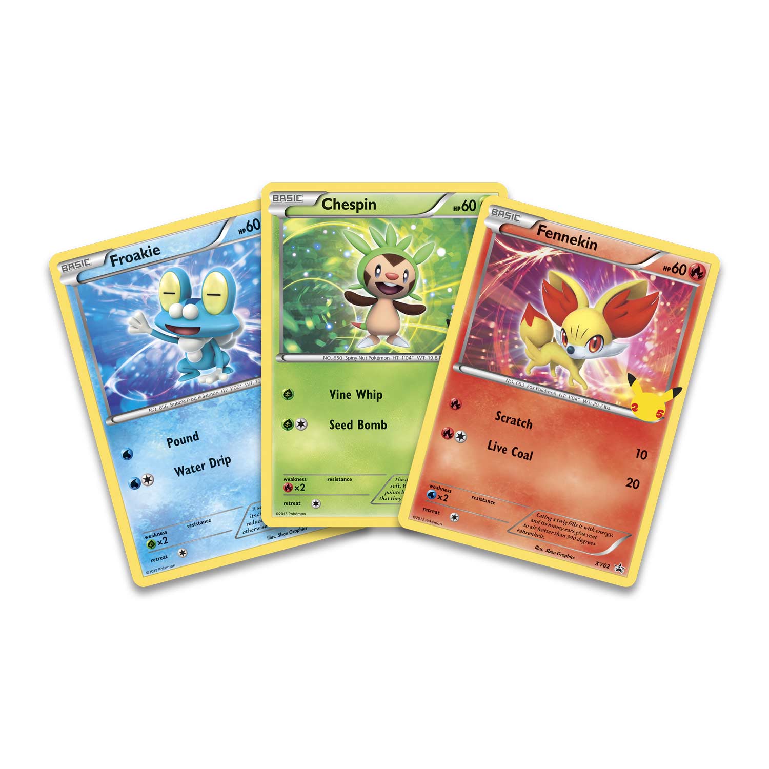 Pokemon TCG: First Partner Pack - Kalos Card Game Pokemon   