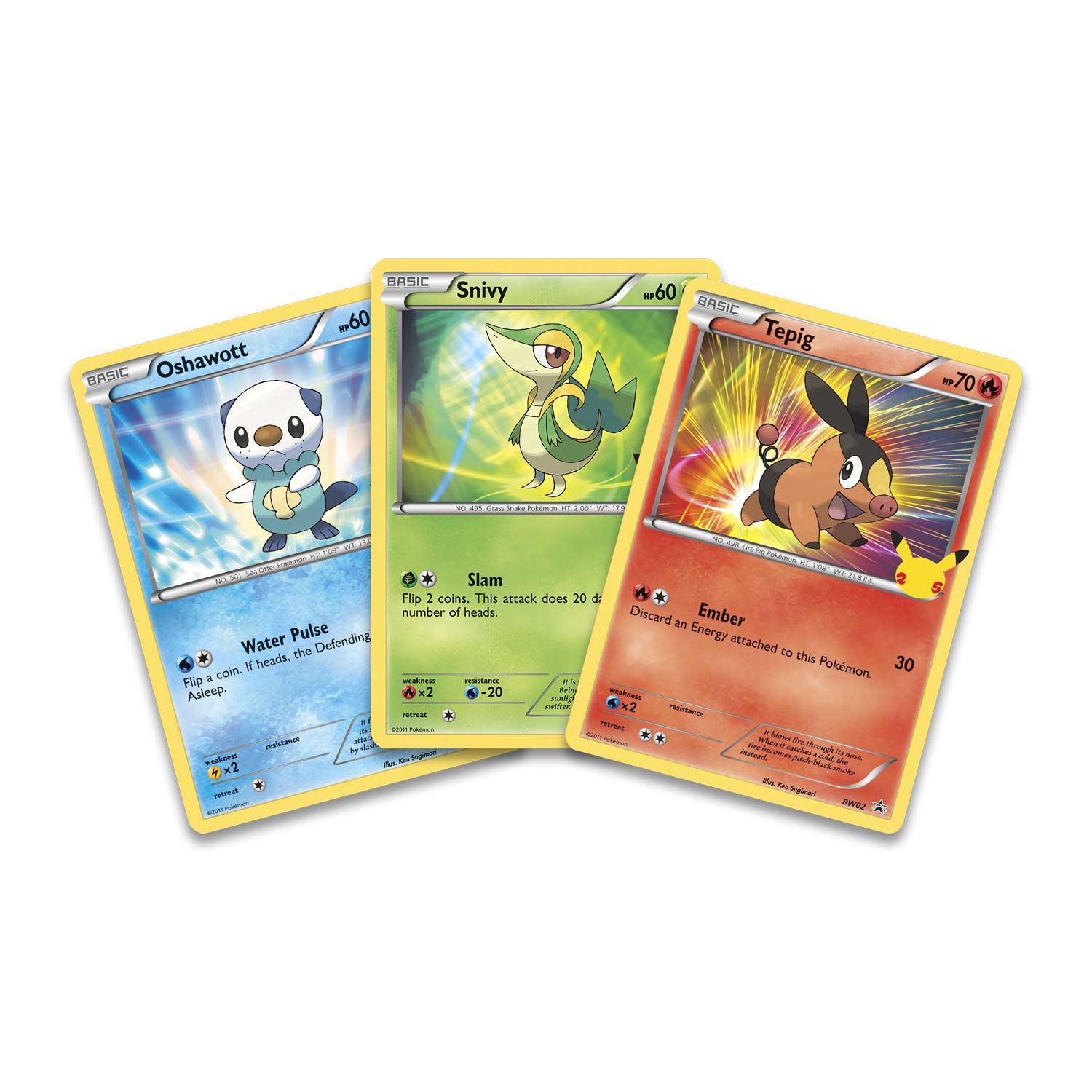 Pokemon TCG: First Partner Pack - Unova Card Game Pokemon   