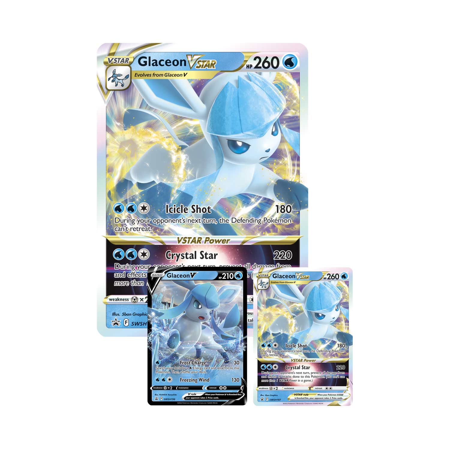 Pokemon TCG: Glaceon VSTAR Special Collection Card Game Pokemon   