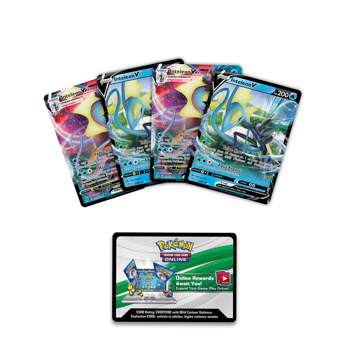 Pokemon TCG: Inteleon VMAX League Battle Deck Card Game Pokemon   