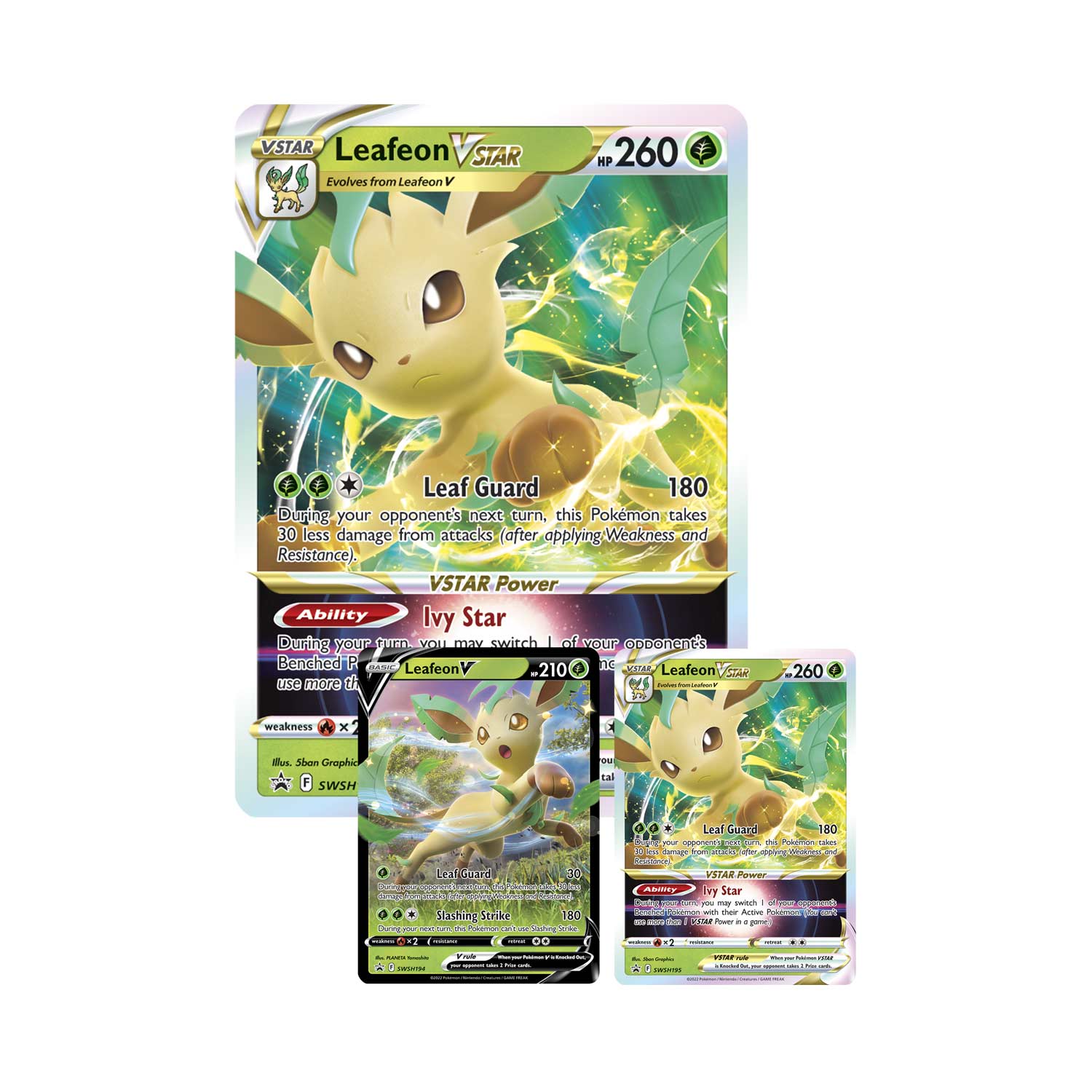 Pokemon TCG: Leafeon VSTAR Special Collection Card Game Pokemon   