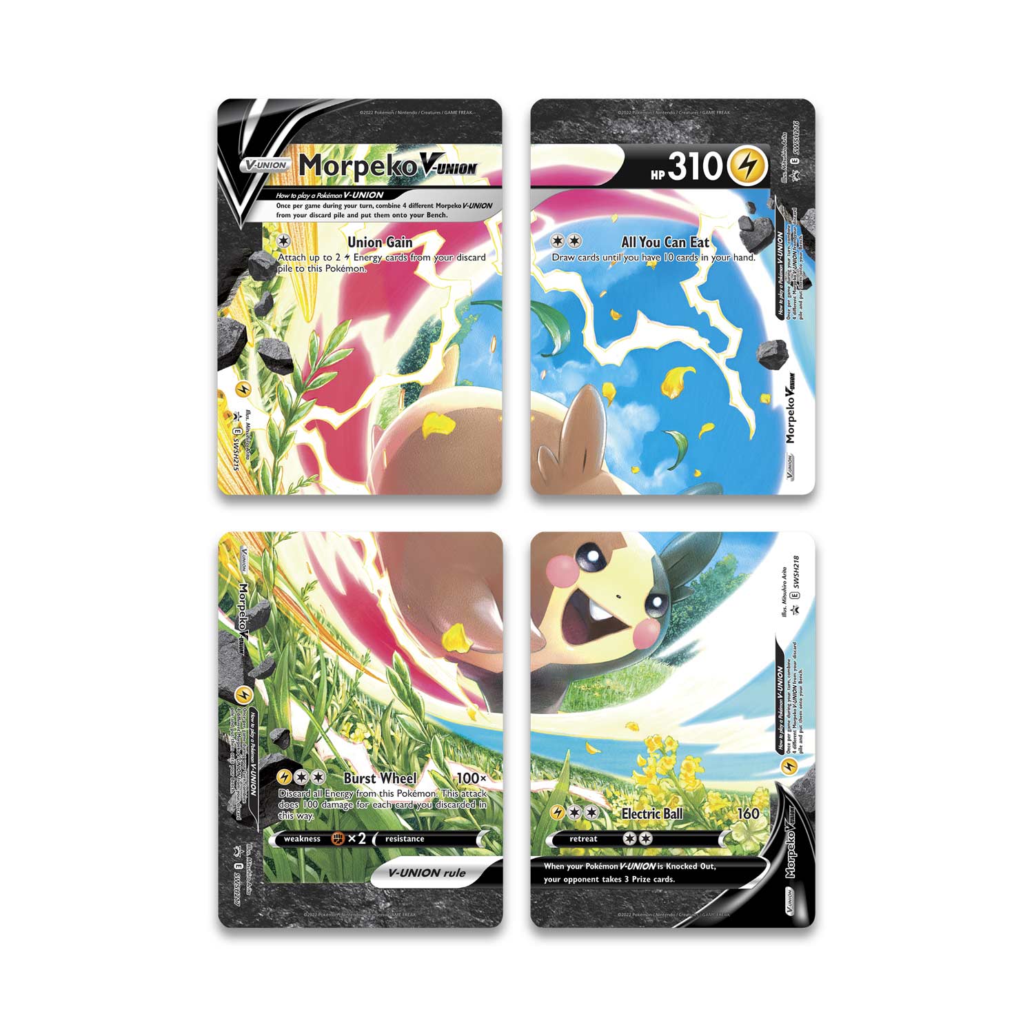 Pokemon TCG: Morpeko V-UNION Special Collection Card Game Pokemon   