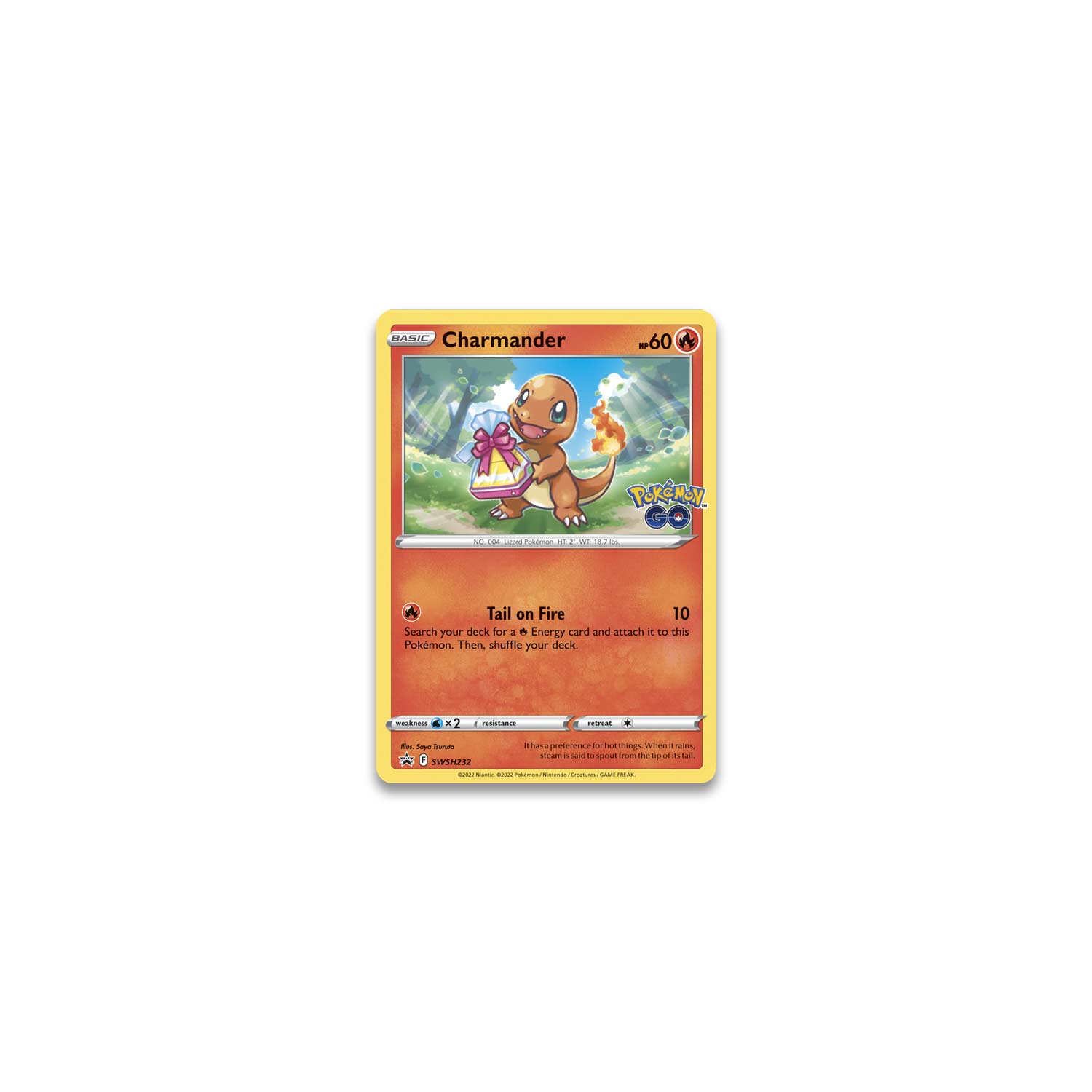 Pokemon TCG: Pokemon GO Pin Collection - Charmander Card Game Pokemon   