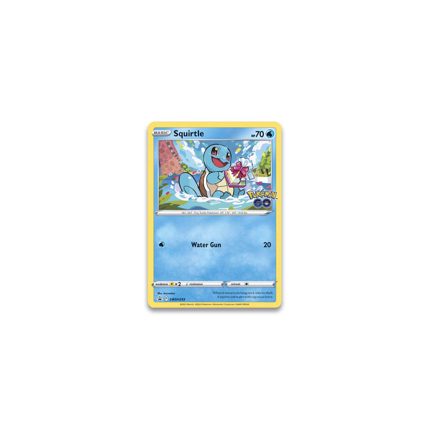 Pokemon TCG: Pokemon GO Pin Collection - Squirtle Card Game Pokemon   