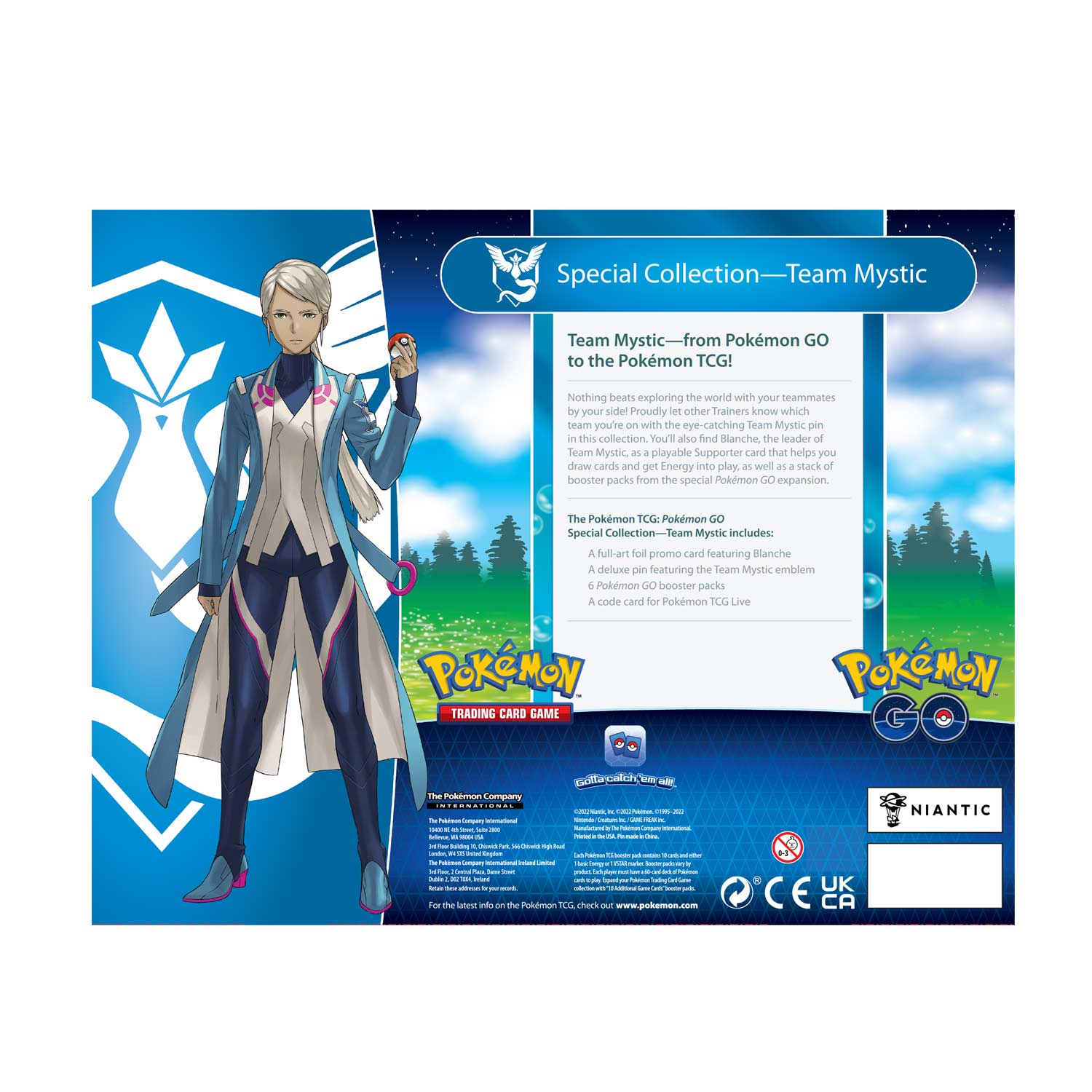 Pokemon TCG: Pokemon GO Special Collection - Team Mystic Card Game Pokemon   