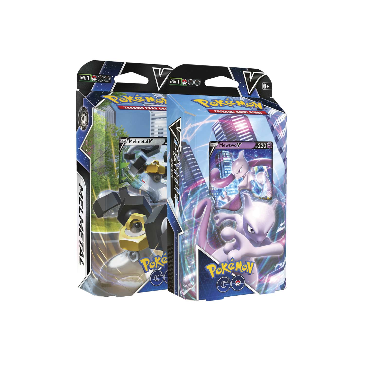 Pokemon TCG: Pokemon GO V Battle Deck - Mewtwo vs. Melmetal Card Game Pokemon   