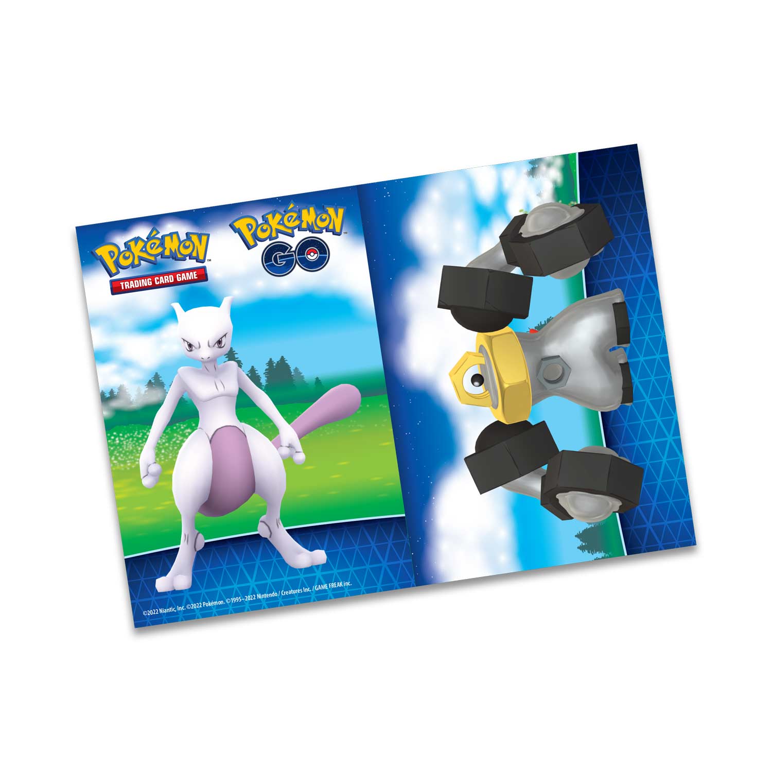 Pokemon TCG: Pokemon GO V Battle Deck - Mewtwo vs. Melmetal Card Game Pokemon   