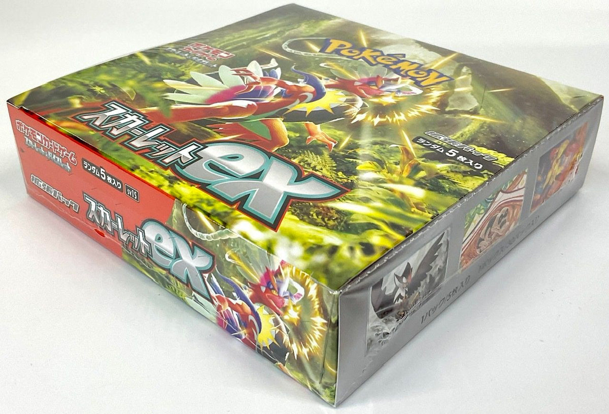Pokemon TCG: Scarlet & Violet Expansion Pack Scarlet ex Booster Box [JPN] - 30 Packs Card Game Pokemon