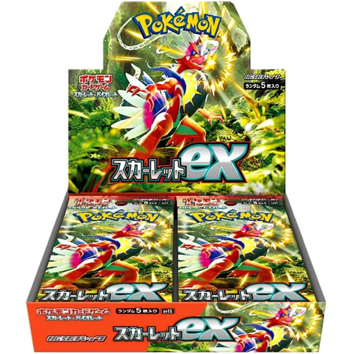 Pokemon TCG: Scarlet & Violet Expansion Pack Scarlet ex Booster Box [JPN] - 30 Packs Card Game Pokemon