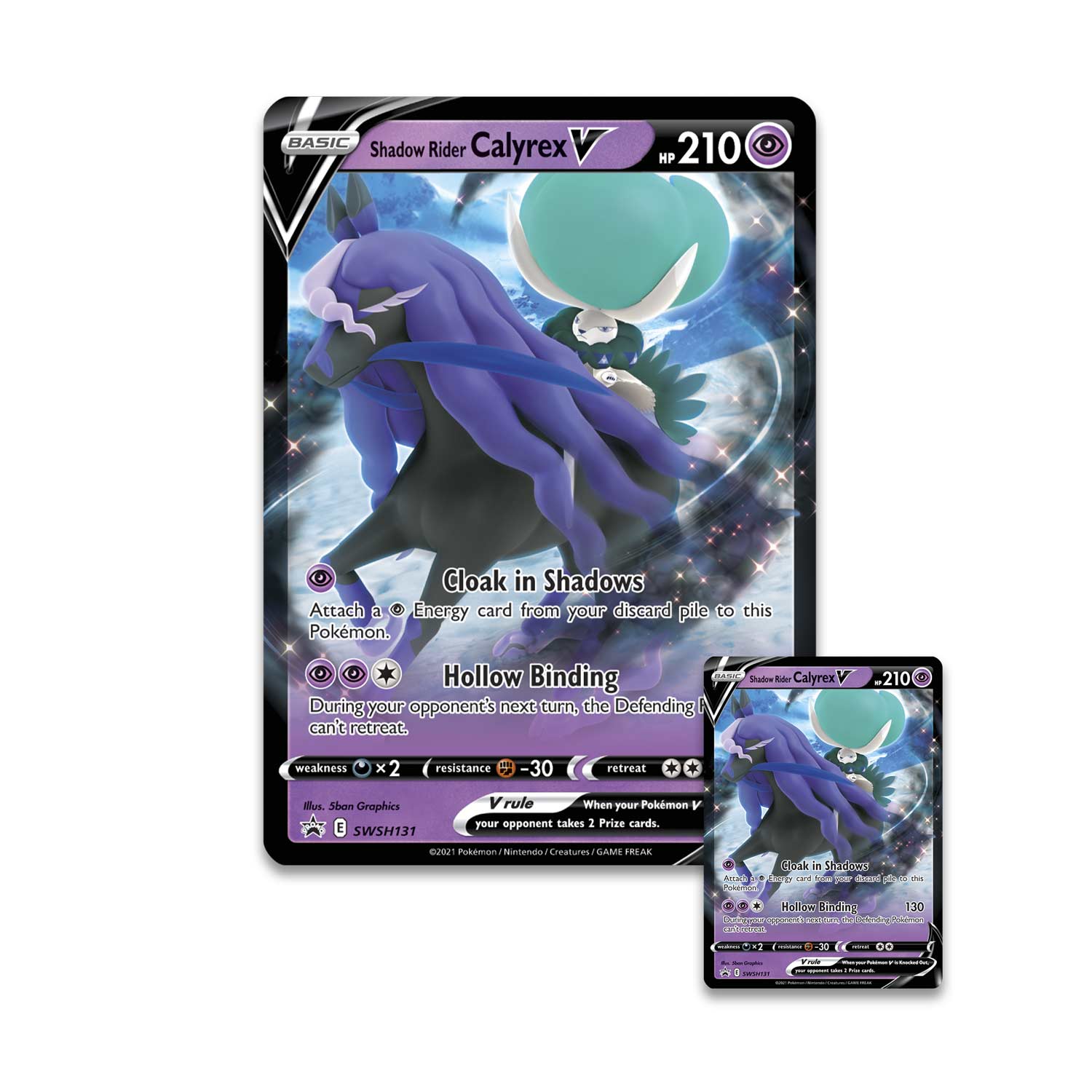 Pokemon TCG: Shadow Rider Calyrex V Box Card Game Pokemon   