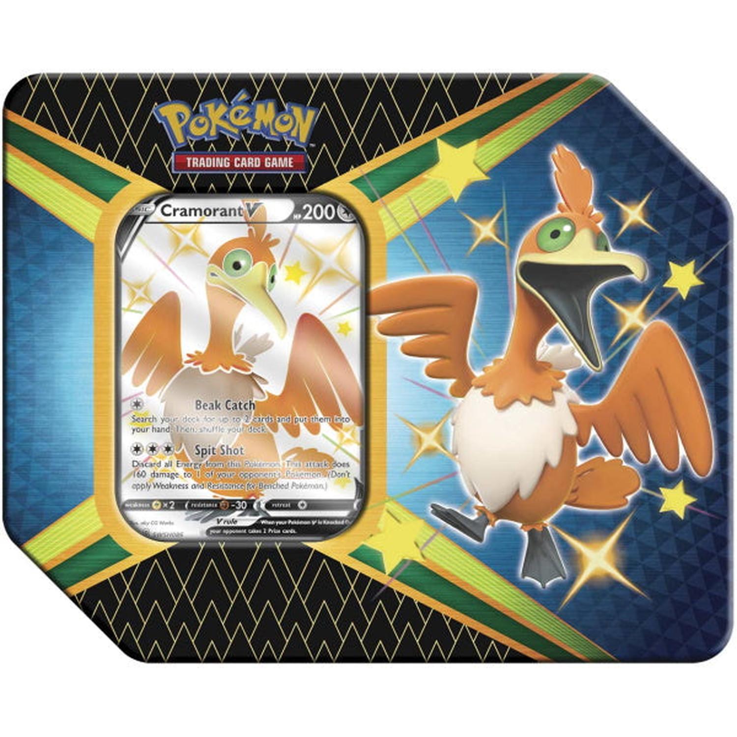 Pokemon TCG: Shining Fates Tin - Cramorant V Card Game Pokemon