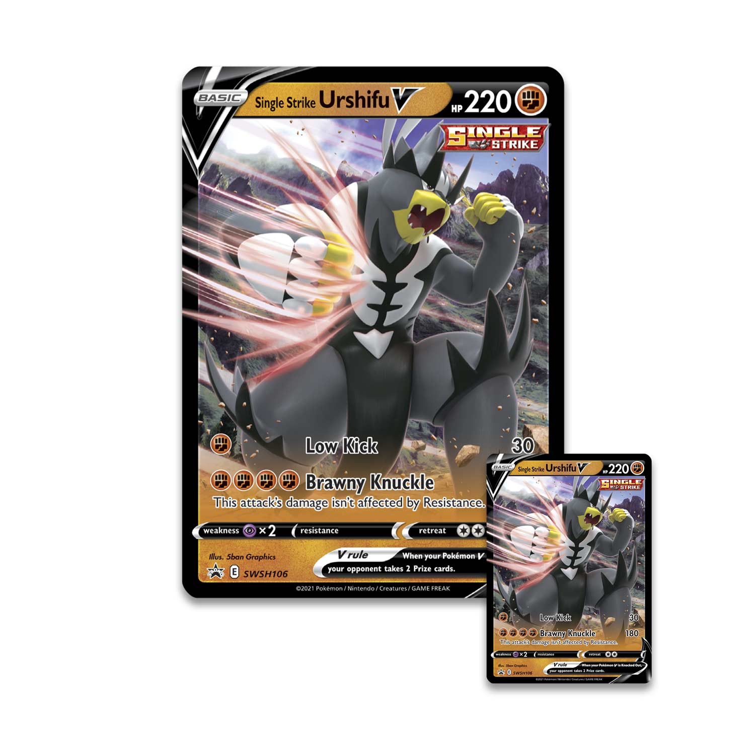 Pokemon TCG: Single Strike Urshifu V Box Card Game Pokemon   