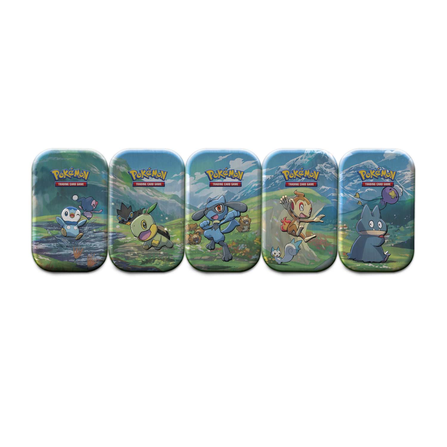 Pokemon TCG: Sinnoh Stars Mini Tin Display Box - 10 Tins Card Game Nintendo   
