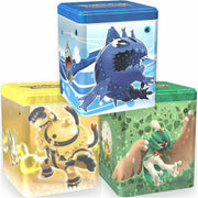 Pokemon TCG: Stacking Tins - Grass OR Electric OR Water [1 Random Tin] Card Game Pokemon
