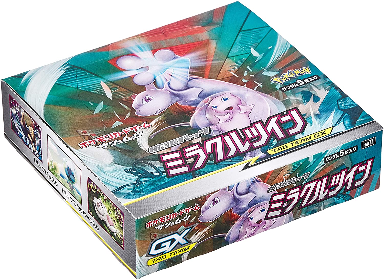 Pokemon TCG: Sun & Moon Expansion Pack Miracle Twin [JPN] - 30 Packs Card Game Pokemon