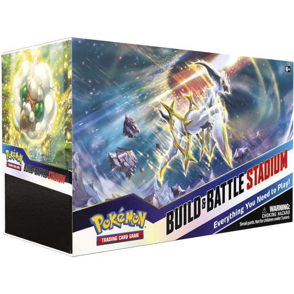 Pokemon TCG: Sword & Shield - Brilliant Stars Build & Battle Stadium Card Game Pokemon   