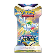 Pokemon TCG: Sword & Shield - Brilliant Stars Sleeved Booster Pack - 10 Cards Card Game Pokemon   