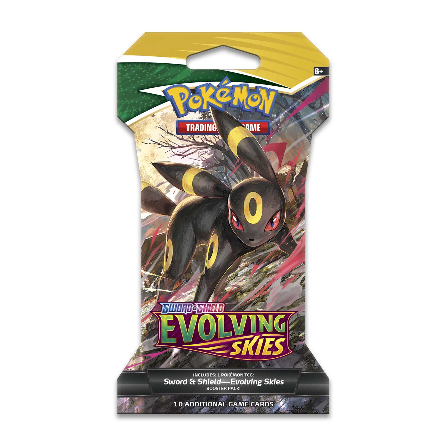 Pokemon TCG: Sword & Shield - Evolving Skies Sleeved Booster Pack Card Game Pokemon