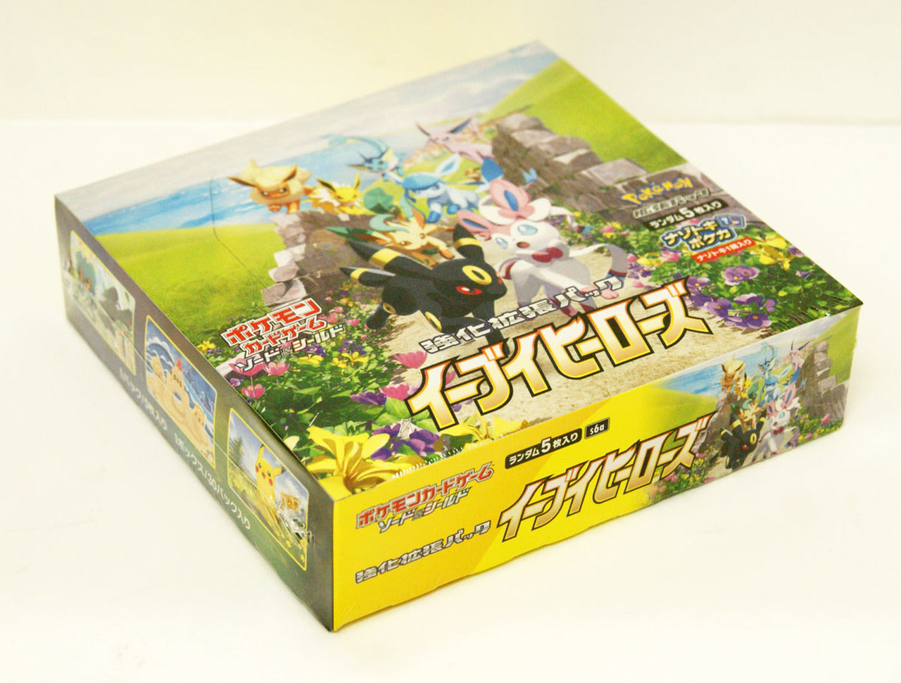 Pokemon TCG: Sword & Shield Eevee Heroes Booster Box [JPN] - 30 Packs Card Game Pokemon