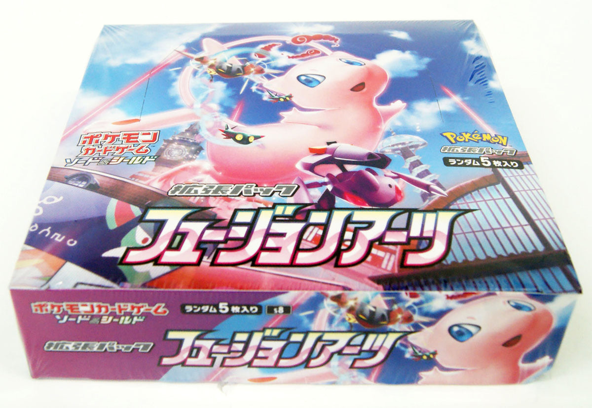Pokemon TCG: Sword & Shield - Fusion Arts Booster Box [JPN] - 30 Packs Card Game Pokemon