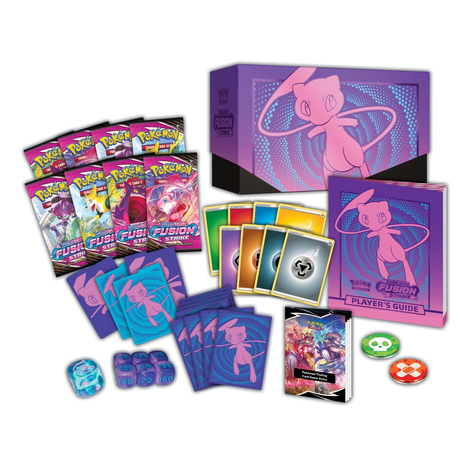 Pokemon TCG: Sword & Shield Fusion Strike Elite Trainer Box Card Game Pokemon