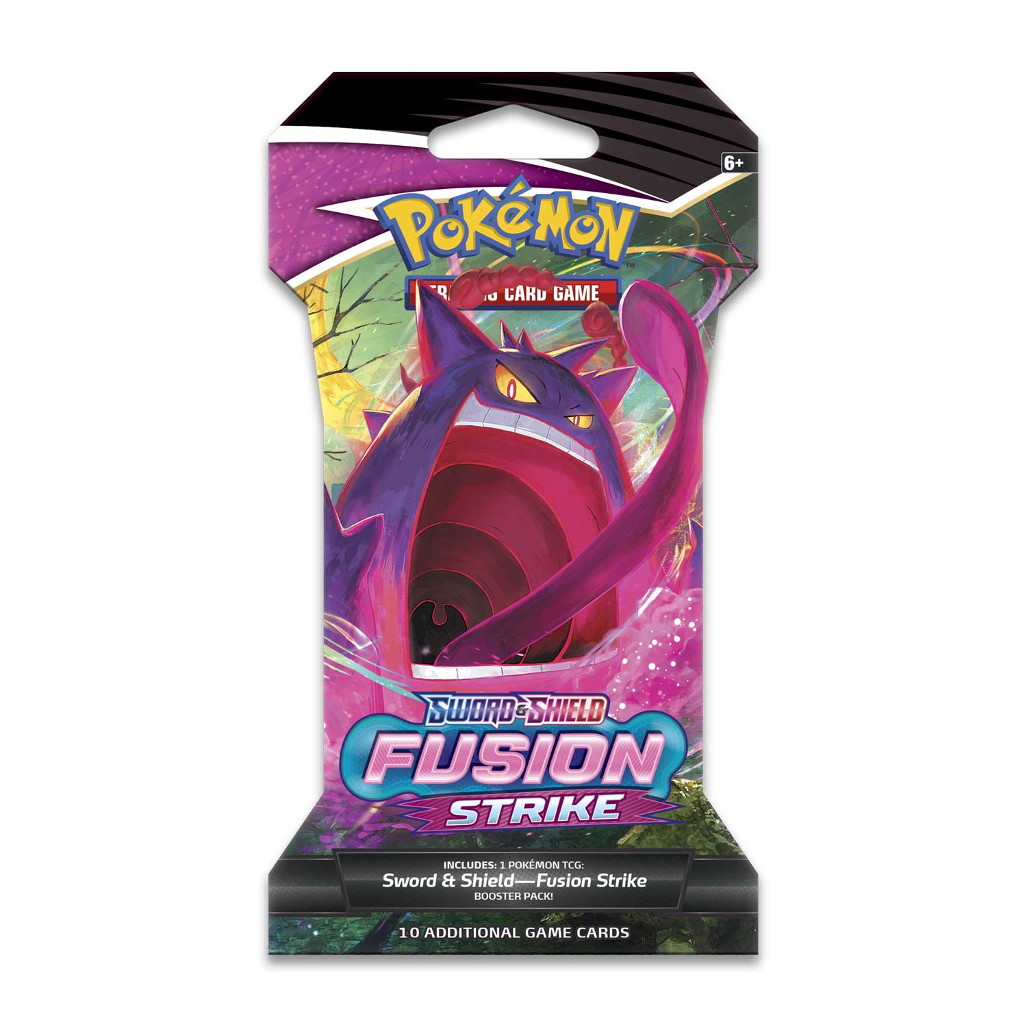 Pokemon TCG: Sword & Shield - Fusion Strike Sleeved Booster Pack Card Game Pokemon   