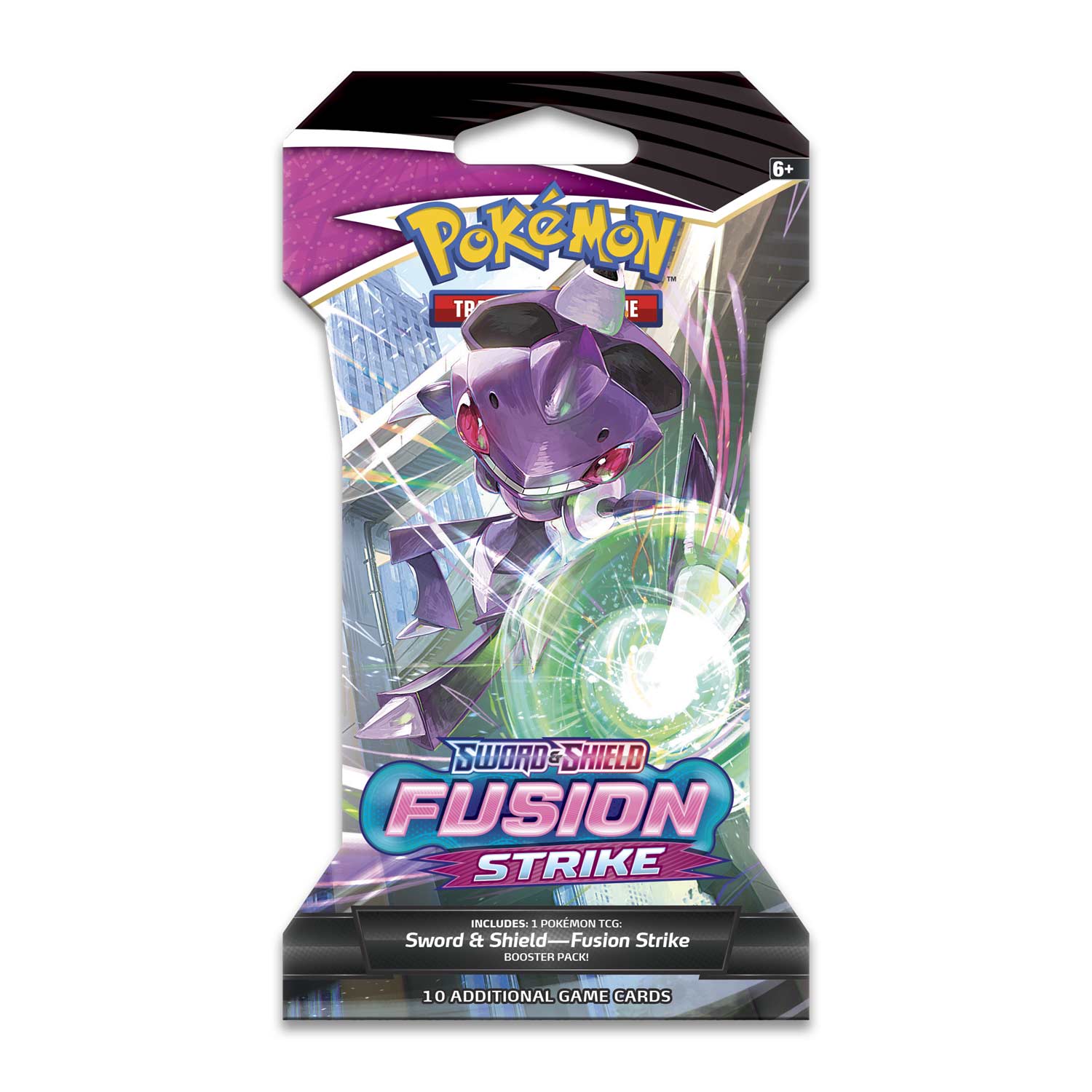 Pokemon TCG: Sword & Shield - Fusion Strike Sleeved Booster Pack Card Game Pokemon   