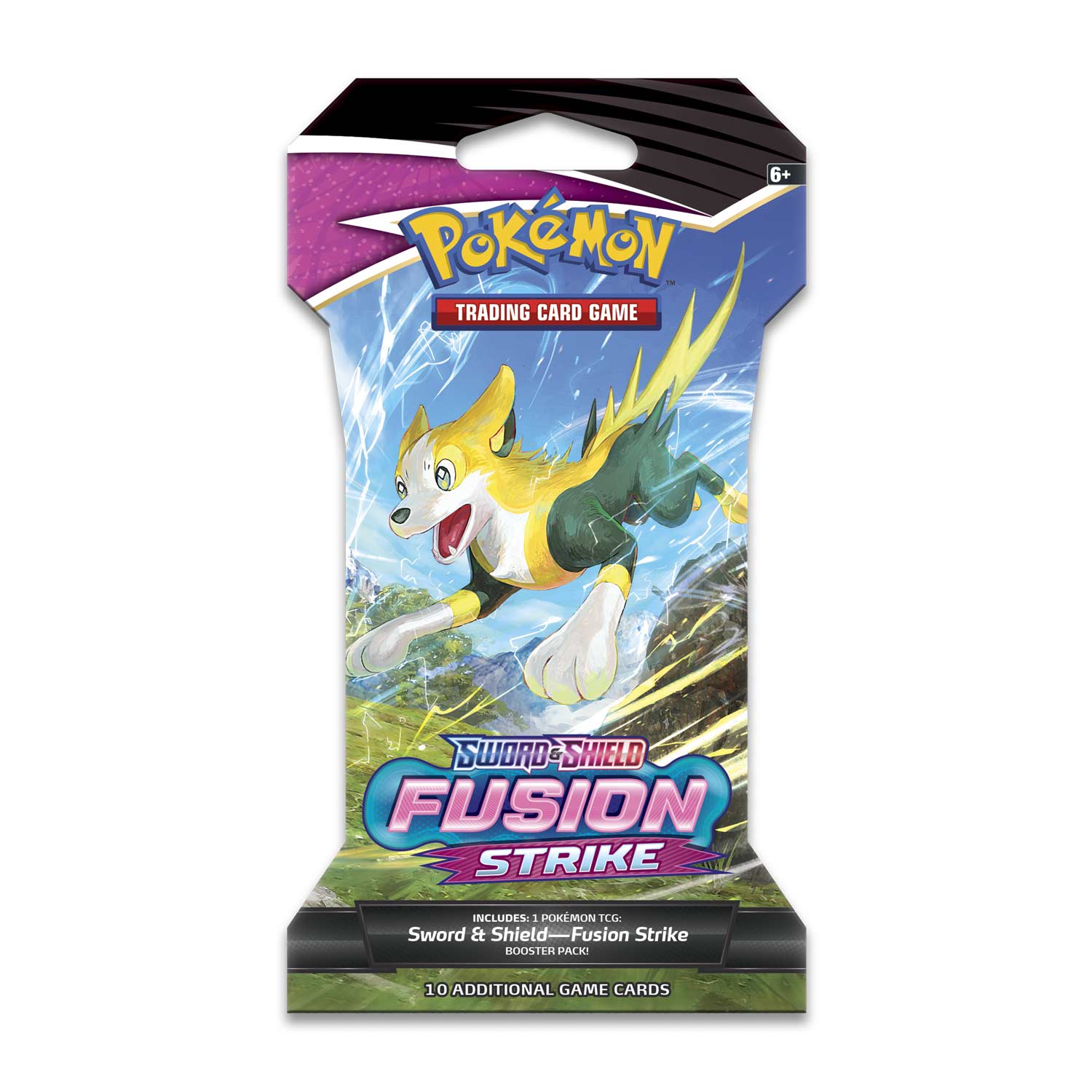 Pokemon TCG: Sword & Shield - Fusion Strike Sleeved Booster Pack Card Game Pokemon   
