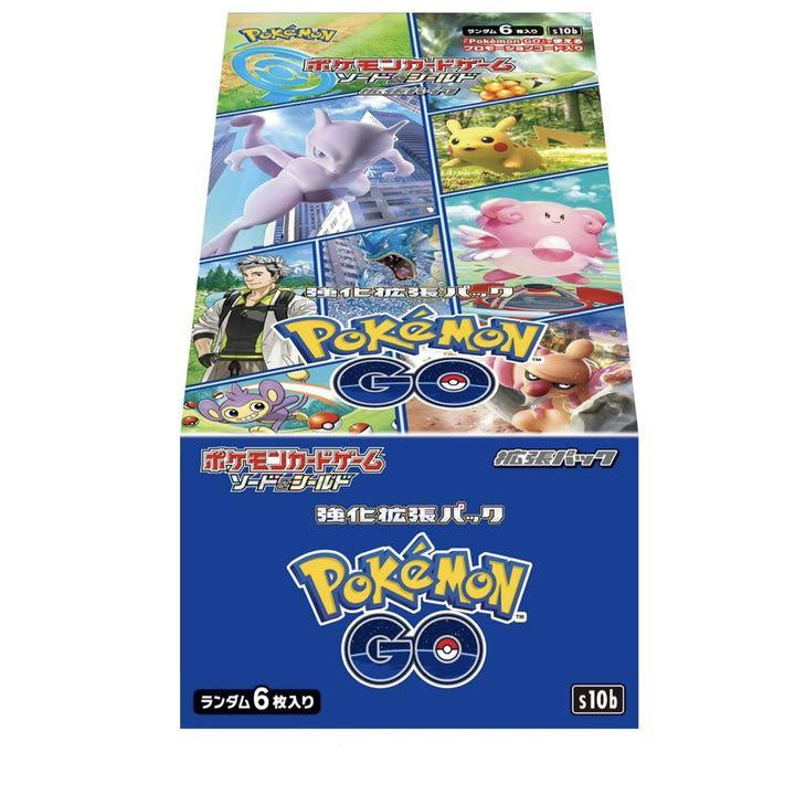 Pokemon TCG: Sword & Shield - Enhanced Expansion Pack Pokemon GO Booster Box [JPN] - 20 Packs Card Game Pokemon