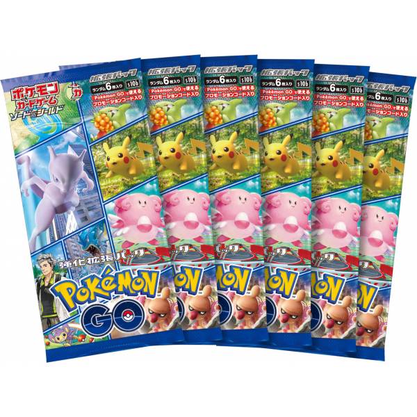 Pokemon TCG: Sword & Shield - Pokemon GO Special Set [JPN] - 6 Packs Card Game Pokemon