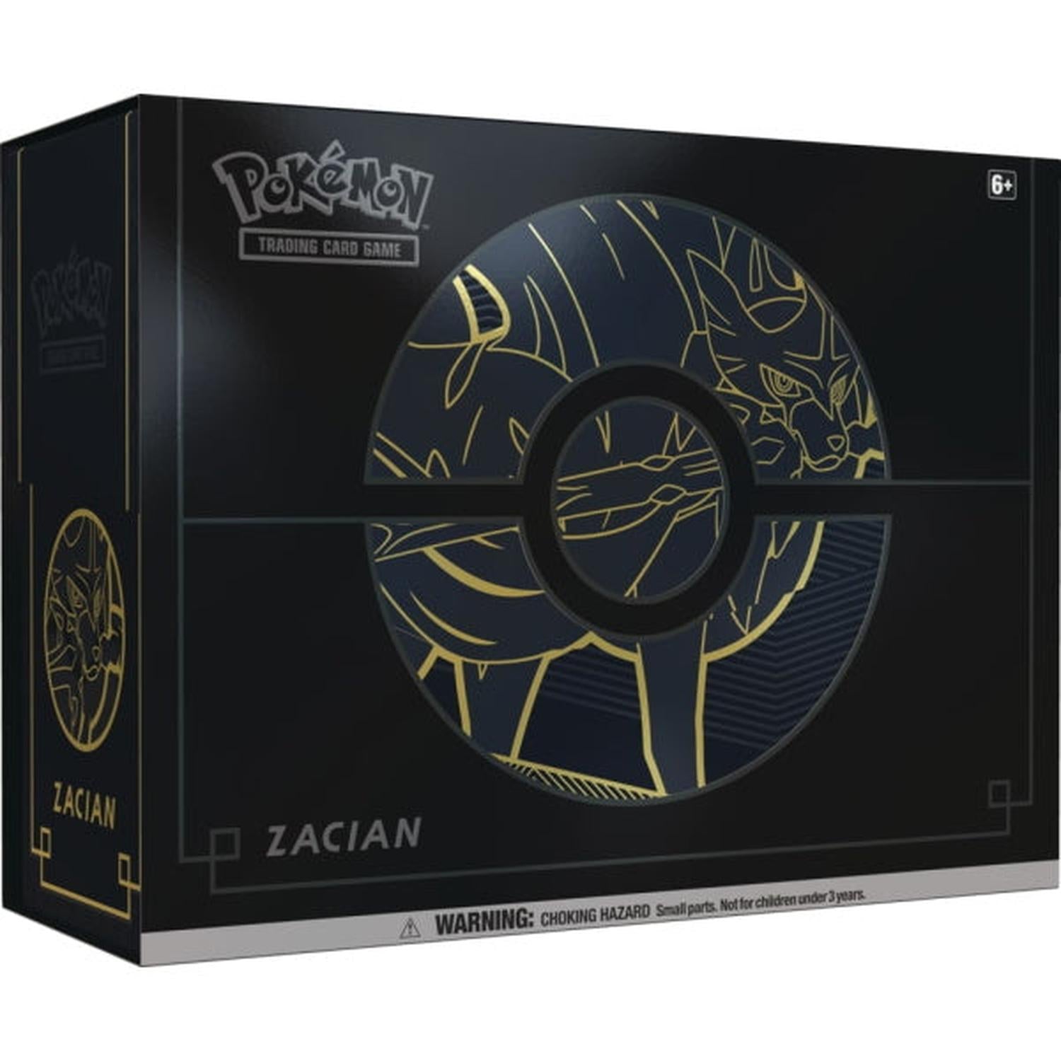 Pokemon TCG: Sword & Shield Elite Trainer Box Plus - Zacian Card Game Pokemon   